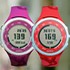 Suunto t1c True Fuchsia et Suunto t3c Sporty Red