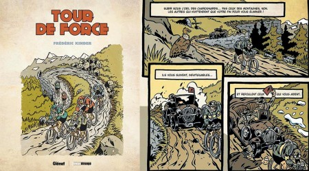 Image de l'actualité Cyclisme et bande dessinée : Tour de Force de Frédéric Kinder