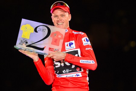 Image de l'actualité Christopher Froome contrôlé positif au Salbutamol !