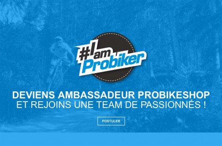 Image de l'actualité Probikeshop recherche des ambassadeurs vélo !