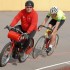Entrainement vélo derrière Derny ou Scooter