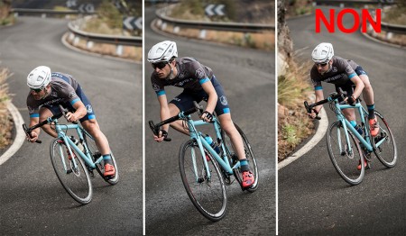 Image du dossier Technique : La descente d'un col à vélo