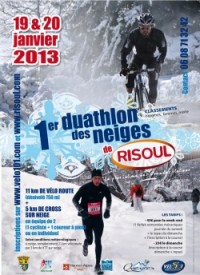 Image de l'évènement Duathlon des neiges de Risoul 2014