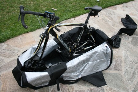 HOUSSE DE PROTECTION POUR TRANSPORT VÉLO PLIANT BTWIN