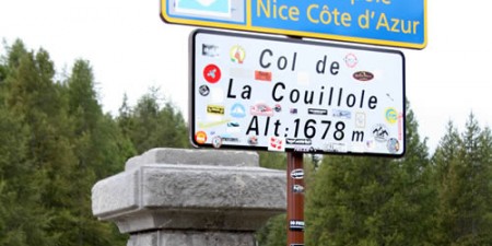 Route des Grandes Alpes : Le col de la Couillole à vélo