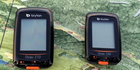 GPS vélo Bryton Rider 310 et Rider 100 : Duel fratricide ?