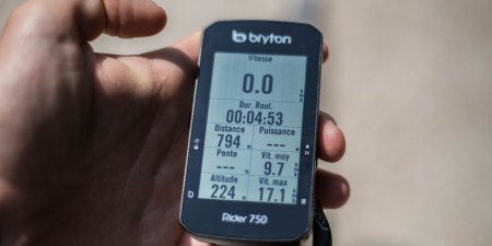 Test du Gps Vélo Bryton Rider 750