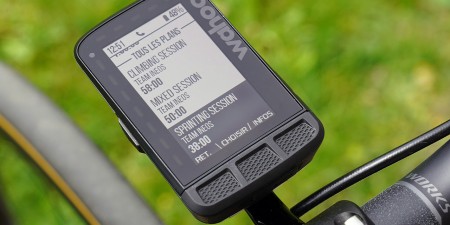 Test GPS Vélo Wahoo Elemnt Roam