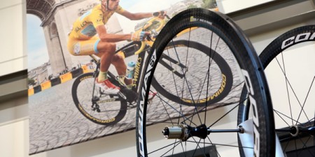 Roue carbone Corima 32mm S+ boyaux : Un air de Nibali !