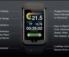 LiveRider : Transformez votre Iphone en compteur de vélo