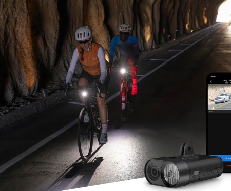 Garmin Varia Vue : le feu avant connecté qui filme en 4K