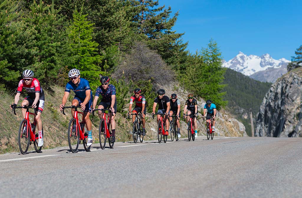 Rouler en groupe à vélo