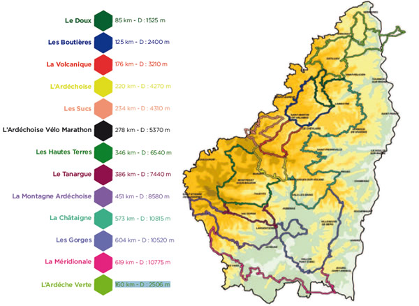 Sur les routes de l'Ardéchoise