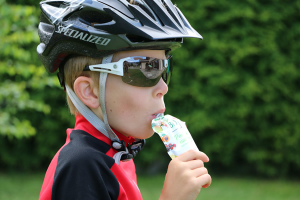 Repères alimentaires pour enfant cycliste