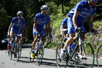 Les coulisses d'une équipe cycliste sur le Tour de France