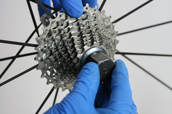 Démontage cassette Shimano Ultegra 10 vitesses