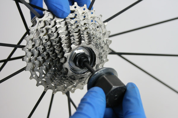 Démontage cassette Shimano Ultegra 10 vitesses