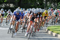 Entrainement cycliste au féminin