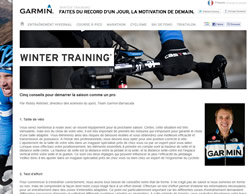 Garmin Wintertraining