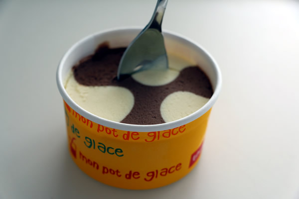 Glaces pour cyclistes