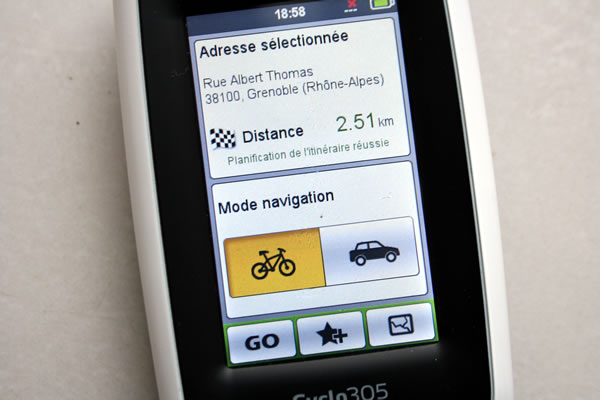 GPS Mio Cyclo 305 HC