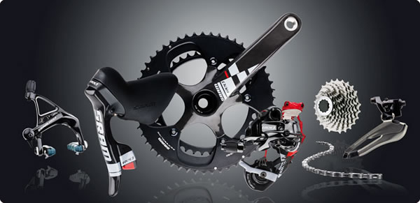 Groupe SRAM RED All Black 2011