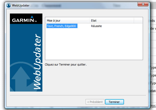 Garmin WebUpdater