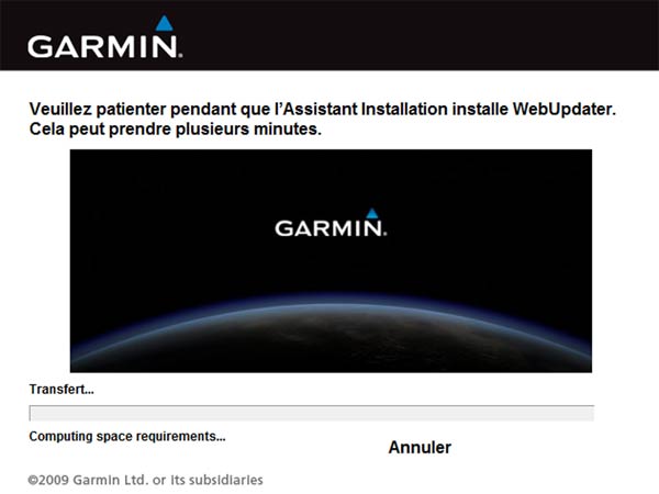 Garmin WebUpdater