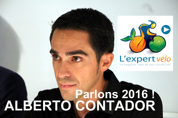 Parlons 2016 avec Alberto Contador !