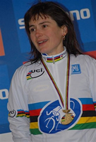 Maryline Salvetat Championne du monde 2007 de cyclo-cross