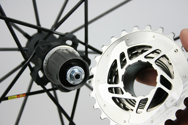 Montage cassette SRAM sur corps Shimano