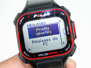 Montre Polar RC3 GPS