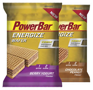 Powerbar ENERGIZE WAFER : Nouvelle barre énergétique !