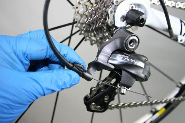 Réglage dérailleur arrière de vélo