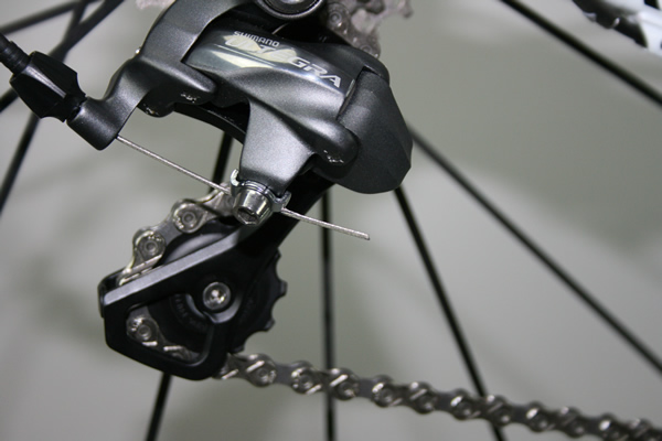 Réglage dérailleur arrière de vélo