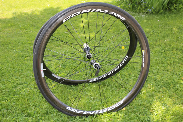 Roues carbone Corima 32mm S+ à boyaux