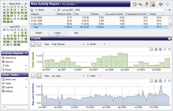 Sporttracks version 3.0