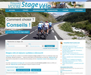 Stage vélo