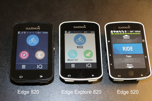 Test Garmin Edge 820