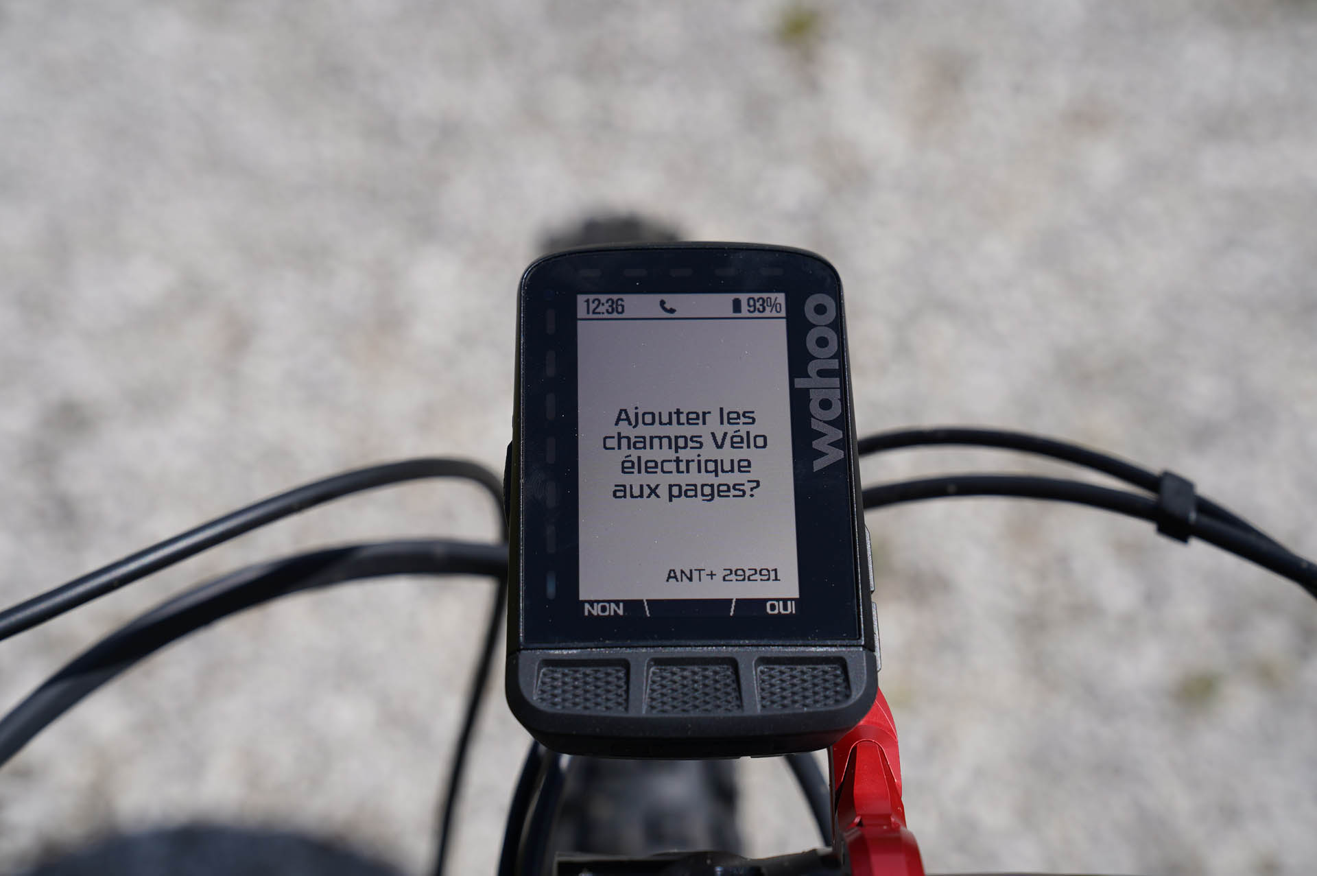 GPS Vélo Wahoo Elemnt Roam