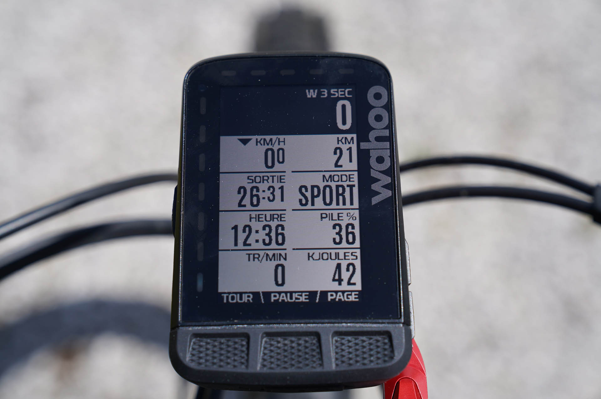 GPS Vélo Wahoo Elemnt Roam