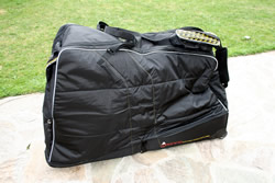 Housse de transport vélo B'Twin touring Trolley