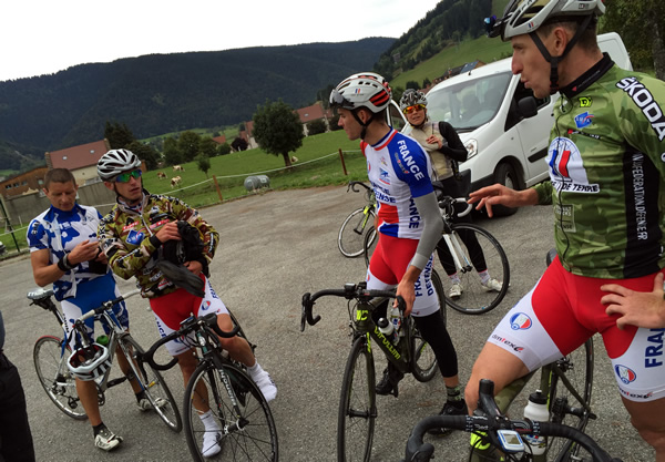 L'armée en stage vélo de route à Autrans