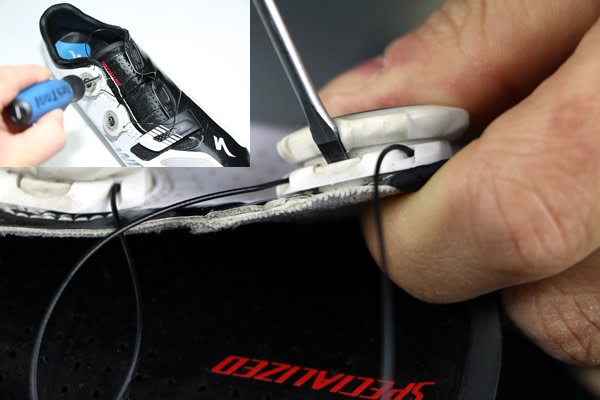 Changer système BOA S2 SNAP sur chaussure Specialized