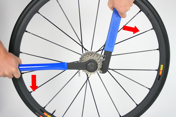 Démontage cassette SRAM sur corps Shimano