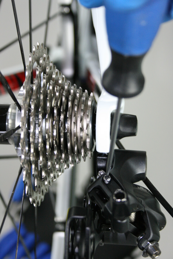 Réglage dérailleur arrière de vélo